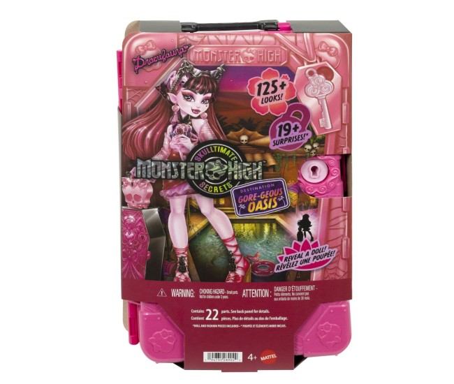 Monster high skulltimate secrets papusa draculaura cu accesorii