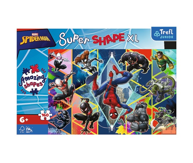 Puzzle trefl primo super shape xxl 160 spiderman Puzzle trefl primo super shape xxl 160 spiderman