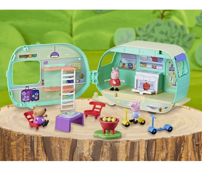 Peppa pig rulota lui peppa Peppa pig rulota lui peppa
