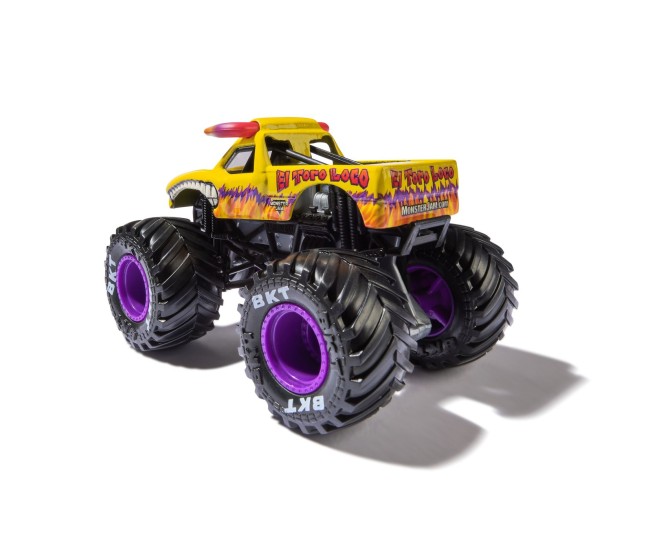 Monster jam legacy trucks masinuta metalicael toro loco scara 1 la 64 Monster jam legacy trucks masinuta metalicael toro loco scara 1 la 64