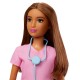 Papusa barbie asistenta medicala satena Papusa barbie asistenta medicala satena