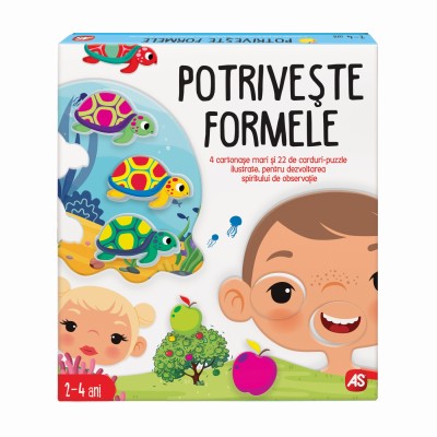 Joc educativ potriveste formele