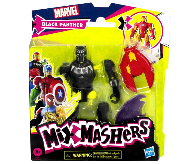Marvel avengers mix mashers figurina black panther 12cm Marvel avengers mix mashers figurina black panther 12cm