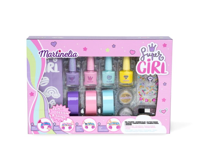Martinelia super girl set lacuri de unghii si bratari