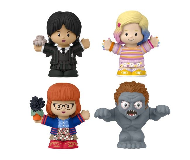 Little people wednesday set 4 figurine Little people wednesday set 4 figurine