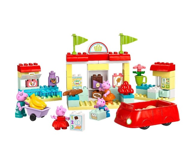 Lego duplo supermarketul purcelusei peppa 10434 Lego duplo supermarketul purcelusei peppa 10434