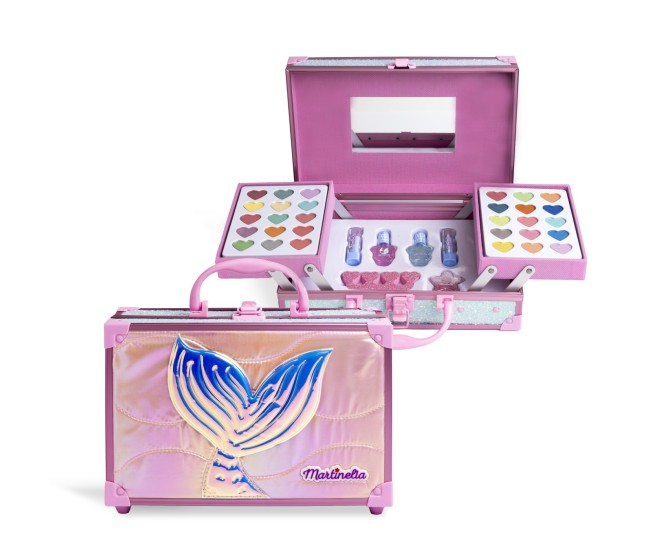 Martinelia let's be mermaids trusa de machiaj pe 3 niveluri Martinelia let's be mermaids trusa de machiaj pe 3 niveluri