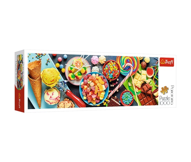 Puzzle trefl 1000 panorama o incantare dulce Puzzle trefl 1000 panorama o incantare dulce