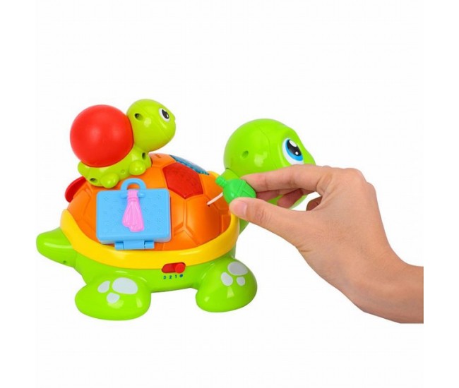 Set broscute testoase interactive lumini si sunete Set broscute testoase interactive lumini si sunete