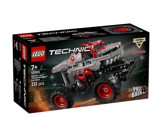 Lego technic monster jam thunderroarus pull-back 42200 Lego technic monster jam thunderroarus pull-back 42200