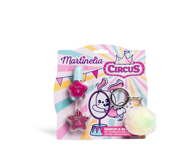 Martinelia circus set de infrumusetare cu breloc Martinelia circus set de infrumusetare cu breloc