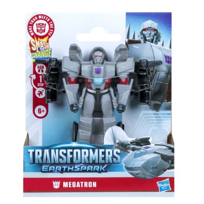 Transformers earthspark figurina megatron 1 step smash to change