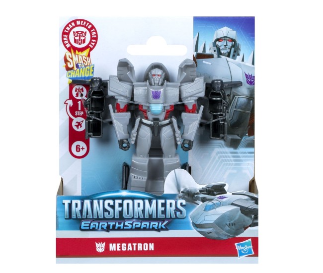 Transformers earthspark figurina megatron 1 step smash to change Transformers earthspark figurina megatron 1 step smash to change