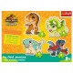 Puzzle trefl baby clasic jurassic world dinozauri draguti