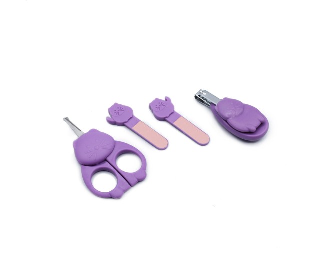 Set manichiura bebe, melii, model pisica