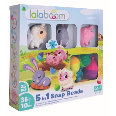Lalaboom joc de dezvoltare bebe montessori 25 piese