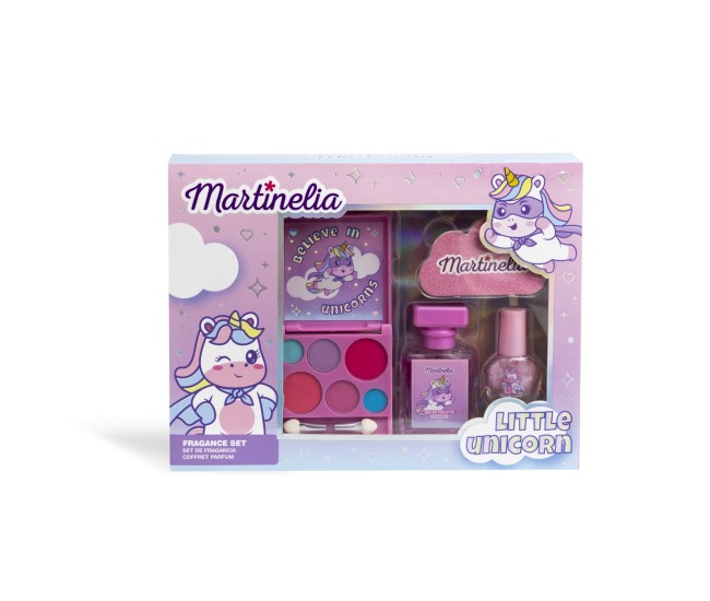 Martinelia little unicorn makeup set infrumusetare si parfum