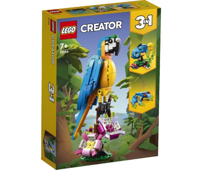 Lego creator papagal exotic 31136 Lego creator papagal exotic 31136