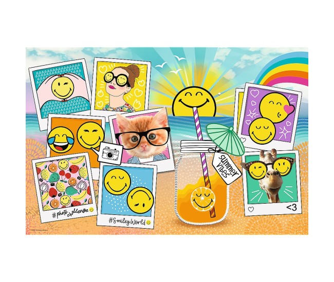 Puzzle trefl 300 zambete din vacanta Puzzle trefl 300 zambete din vacanta