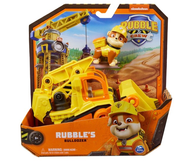 Patrula catelusilor rubble si echipa vehicule de baza buldozer