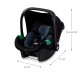 Scoica auto i-size, 40-75 cm, kinderkraft mink pro, black Scoica auto i-size, 40-75 cm, kinderkraft mink pro, black