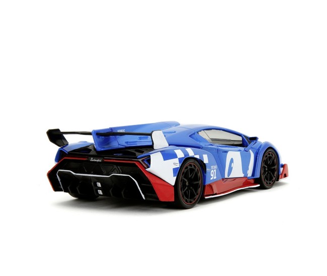 Jada set figurina ariciul sonic si masinuta metalica sonic lamborghini veneno scara 1 la 24 Jada set figurina ariciul sonic si masinuta metalica sonic lamborghini veneno scara 1 la 24