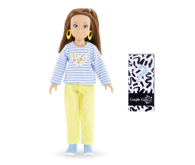 Corolle set cumparaturi surpriza papusa zoe 28cm Corolle set cumparaturi surpriza papusa zoe 28cm