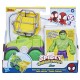 Spidey prietenii extraordinari set masinuta si figurina si accesoriu hulk Spidey prietenii extraordinari set masinuta si figurina si accesoriu hulk