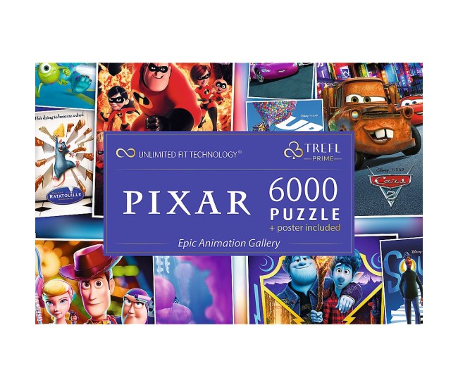 Puzzle trefl 6000 galerie de animatie epica Puzzle trefl 6000 galerie de animatie epica
