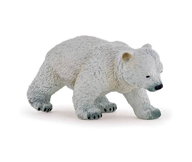 Papo figurina ursulet polar mergand Papo figurina ursulet polar mergand