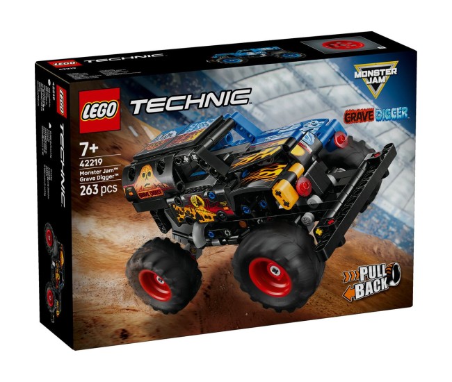 Lego technic monster jam grave digger foc si gheata 42219