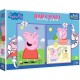 Puzzle trefl primo baby maxi 2x10 peppa pig Puzzle trefl primo baby maxi 2x10 peppa pig