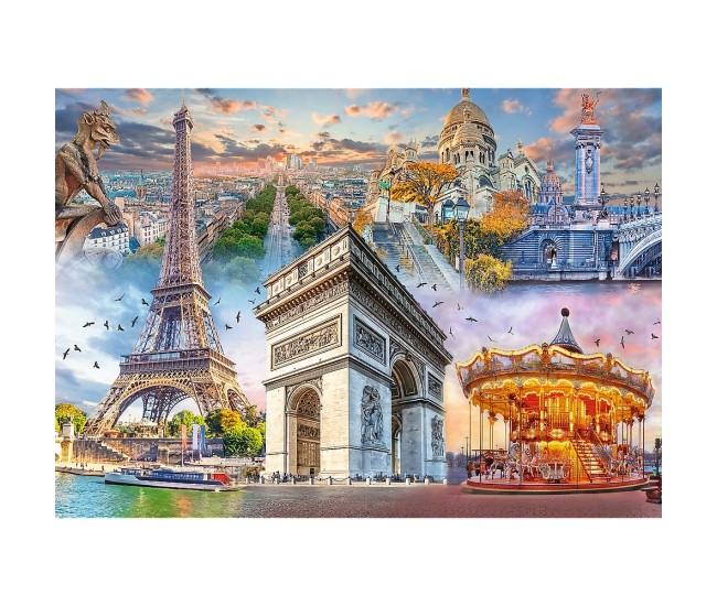 Puzzle trefl 2000 weekend in paris Puzzle trefl 2000 weekend in paris