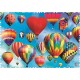 Puzzle trefl 600 cu piese ciudate - baloane colorate Puzzle trefl 600 cu piese ciudate - baloane colorate