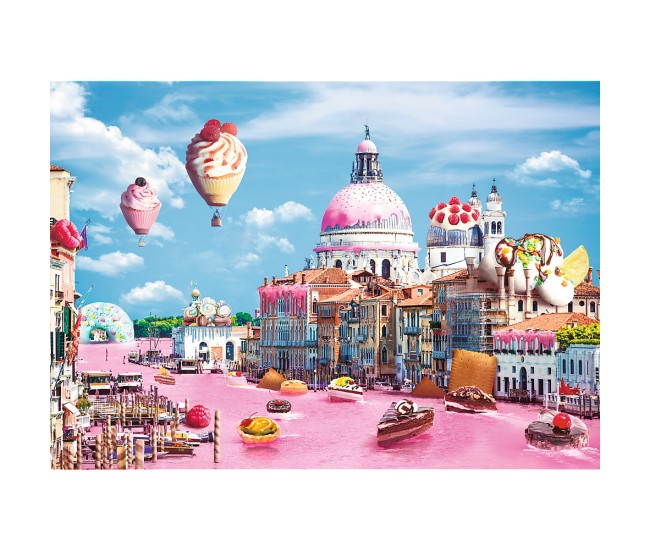 Puzzle trefl 1000 prajiturele la venetia Puzzle trefl 1000 prajiturele la venetia