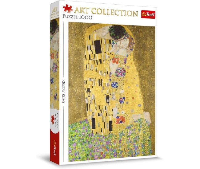 Puzzle trefl 1000 art collection gustav klimt sarutul Puzzle trefl 1000 art collection gustav klimt sarutul