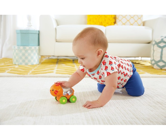 Fisher price jucarie apasa si mergi tigru Fisher price jucarie apasa si mergi tigru