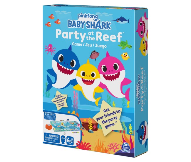 Baby shark joc petrecere la recif