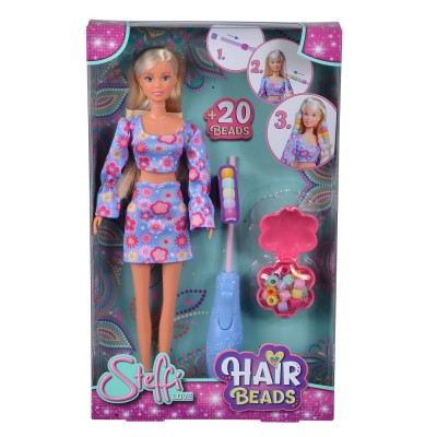 Steffi love papusa steffi hair beads