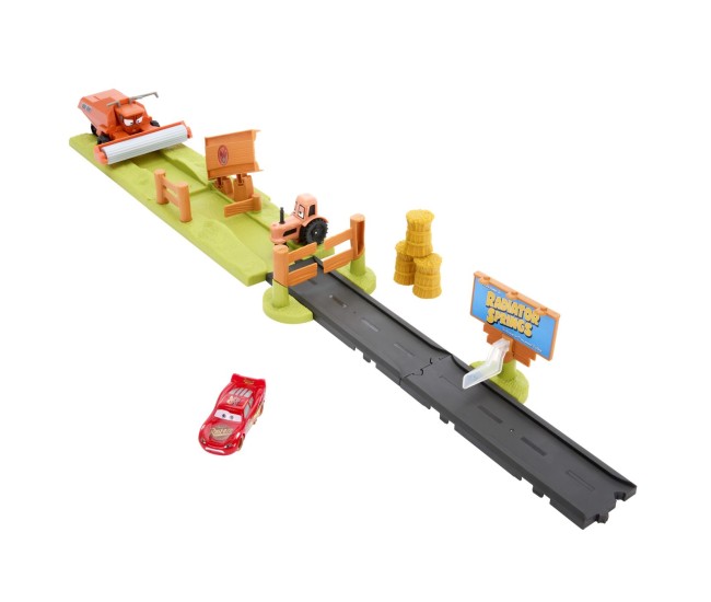 Cars set de joaca pista de acrobatii frank escape si stunt race Cars set de joaca pista de acrobatii frank escape si stunt race