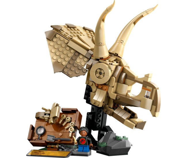 Lego jurassic world fosile de dinozaur craniu de triceratops 76969 Lego jurassic world fosile de dinozaur craniu de triceratops 76969