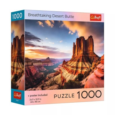 Puzzle trefl 1000 colectia sua parcul national zion poster inclus Puzzle trefl 1000 colectia sua parcul national zion poster inclus