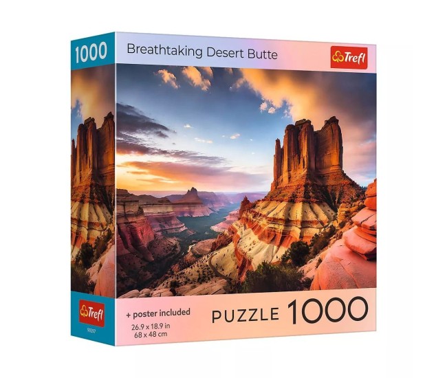 Puzzle trefl 1000 colectia sua parcul national zion poster inclus Puzzle trefl 1000 colectia sua parcul national zion poster inclus