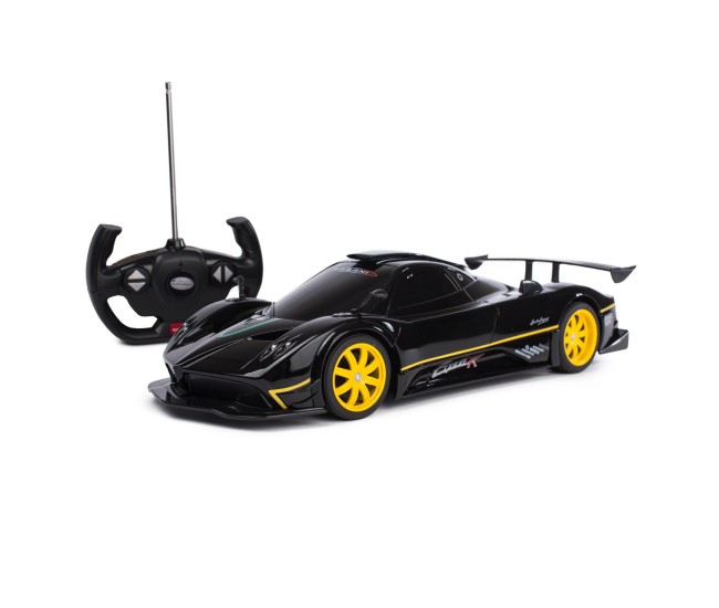 Masina cu telecomanda pagani zonda r negru cu scara 1 la 14 Masina cu telecomanda pagani zonda r negru cu scara 1 la 14