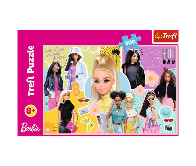 Puzzle trefl 300 barbie in lumea lui barbie Puzzle trefl 300 barbie in lumea lui barbie
