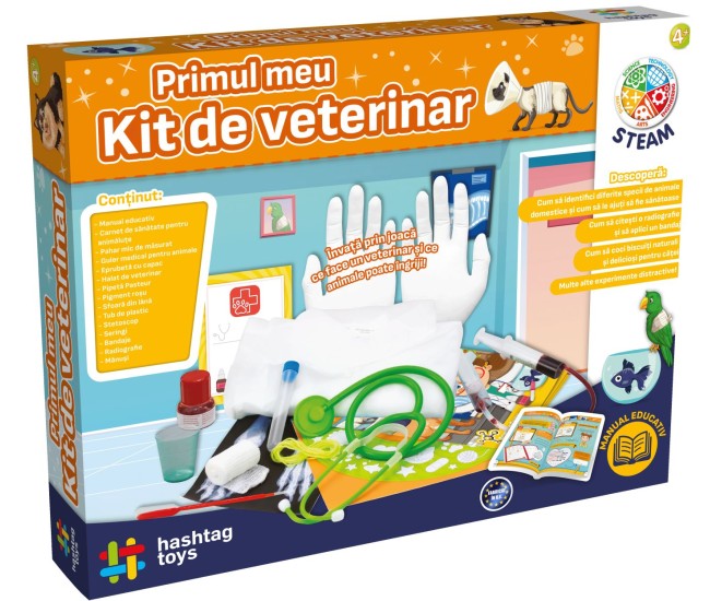 Primul meu kit de veterinar Primul meu kit de veterinar