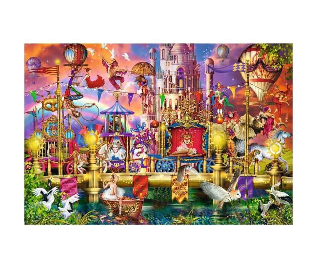 Puzzle trefl din lemn 500+1 piese lumea magica Puzzle trefl din lemn 500+1 piese lumea magica