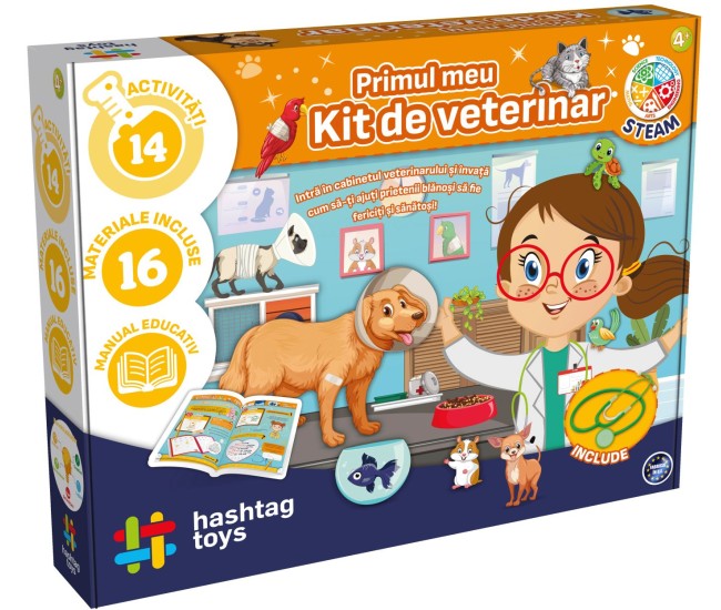 Primul meu kit de veterinar Primul meu kit de veterinar