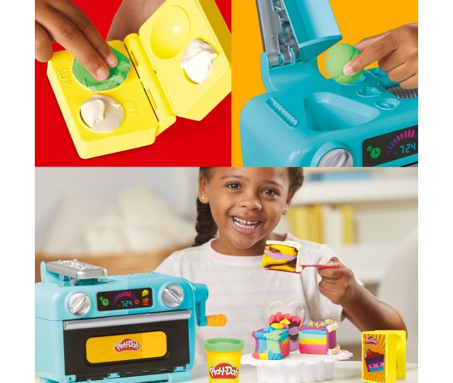 Play doh set de joaca felii de tort Play doh set de joaca felii de tort