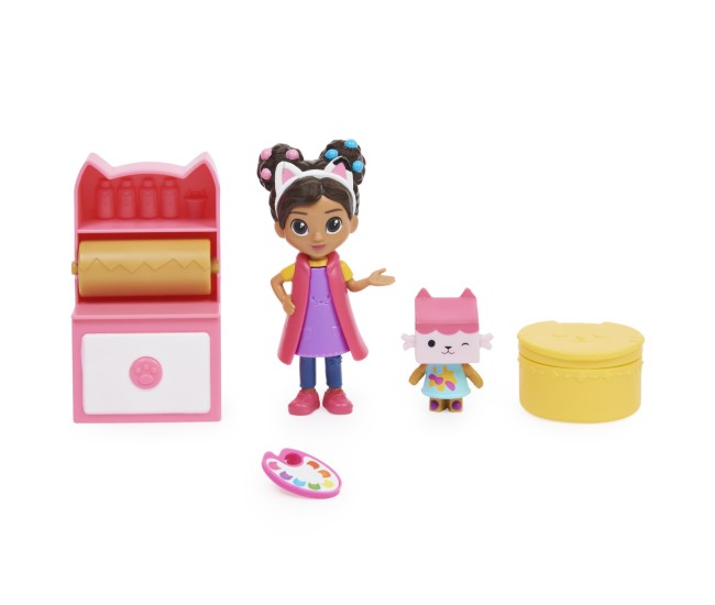 Gabbys dollhouse set studioul de arta al lui gabby Gabbys dollhouse set studioul de arta al lui gabby